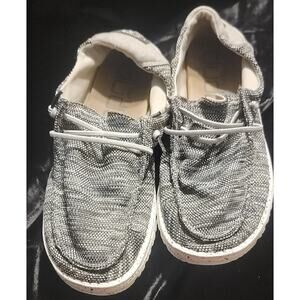 Hey Dude Women's Wendy Sox | Dark Grey | Slip On | Size 8 Comfortable